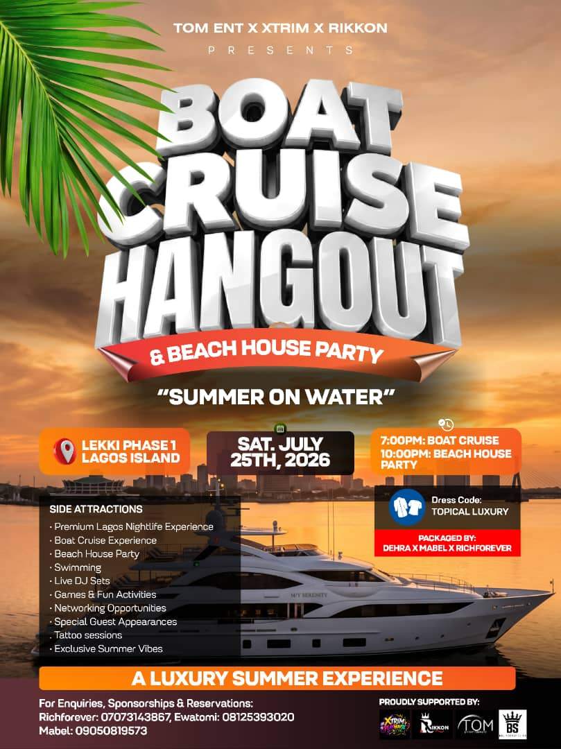 Summer on water [ boat cruise & beach house party]