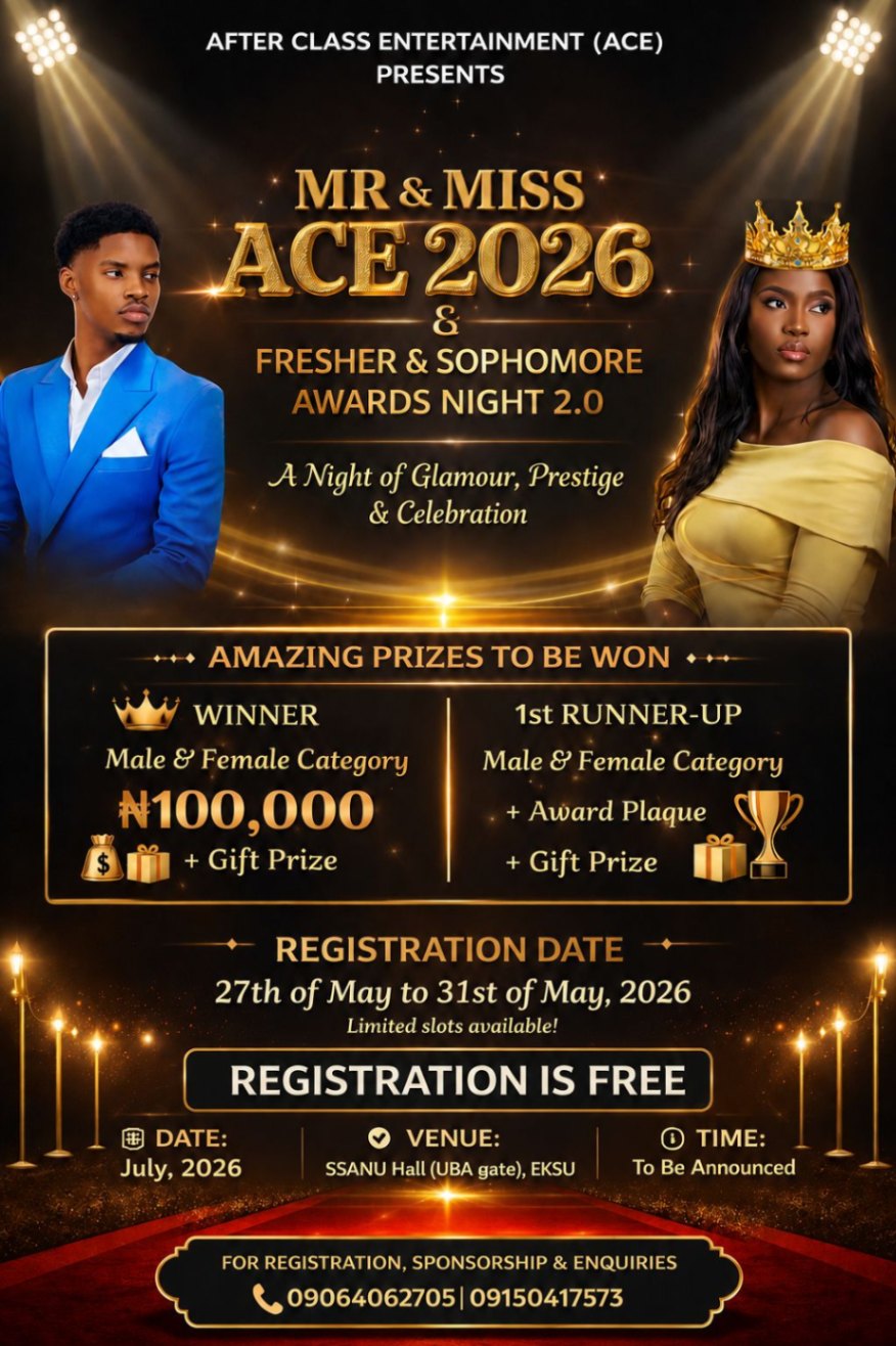 Mr& Miss ACE 2026